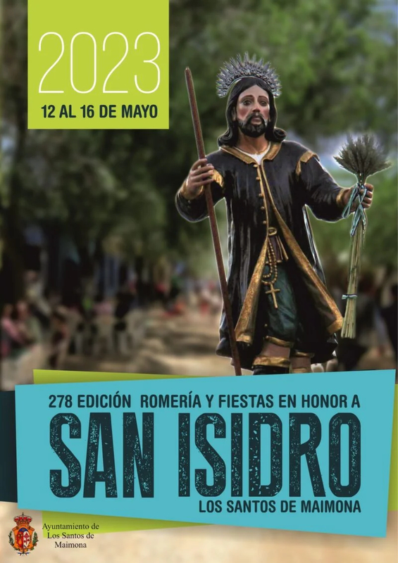 El Ayuntamiento de Los Santos de Maimona presenta la programación de la Romería de San Isidro 2023