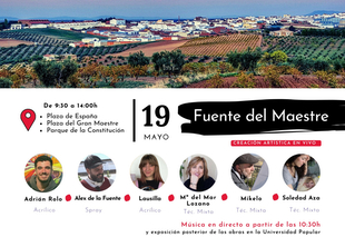 Fuente del Maestre ser sede este viernes del proyecto cultural `PueblArte de la Diputacin