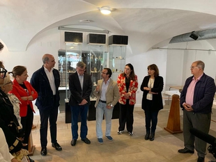 Inaugurada la Exposicin de Minerales de la Comarca y Nacionales en la Sala de las Teneras de Zafra