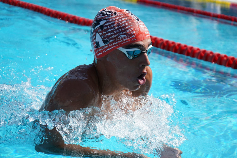 El nadador fontanés Agustín Gordillo consigue 10 medallas en el Campeonato de Extremadura