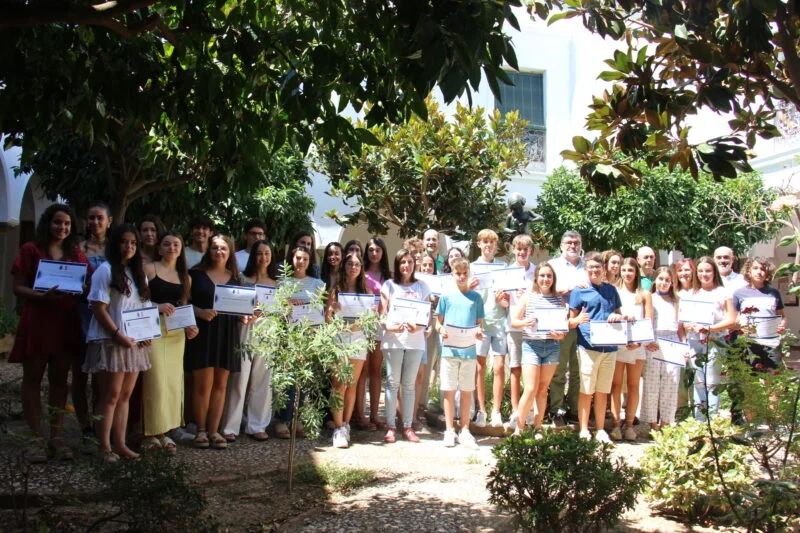 Celebrado en Los Santos de Maimona el acto de reconocimiento a los mejores expedientes académicos de alumnos del IES Doctor Fernández Santana