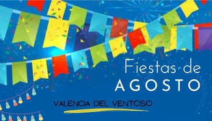 Presentada la programación de las Fiestas de Agosto en Valencia del Ventoso