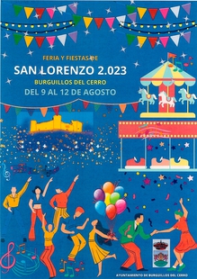 Programación de la Feria y Fiestas de San Lorenzo 2023 en Burguillos del Cerro