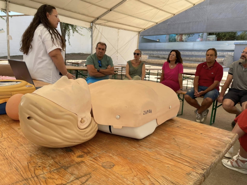 El Ayuntamiento de Zafra realiza talleres de Primeros Auxilios y RCP