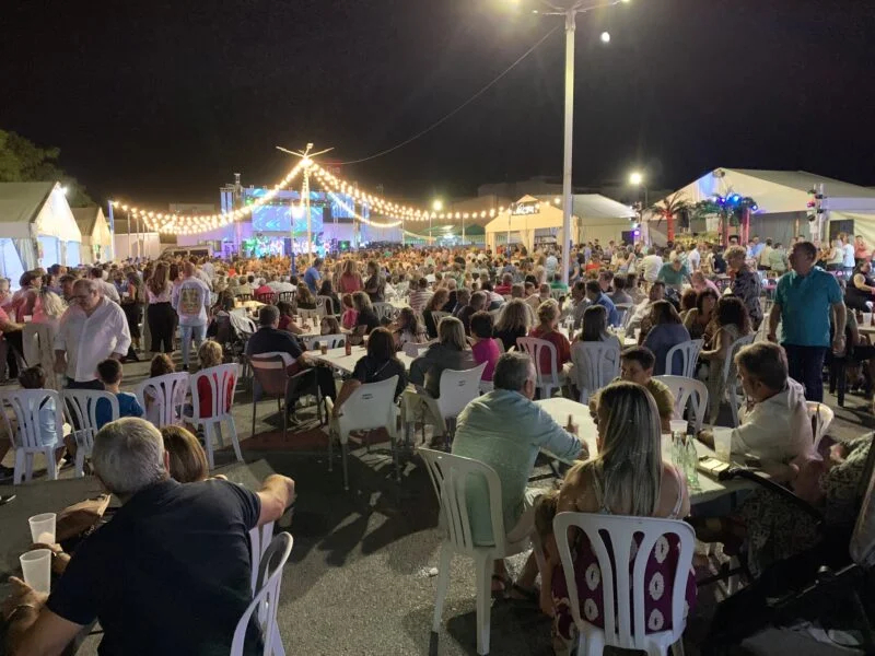 La Feria de Agosto de Los Santos de Maimona se clausura tras un fin de semana de mucho público y animación