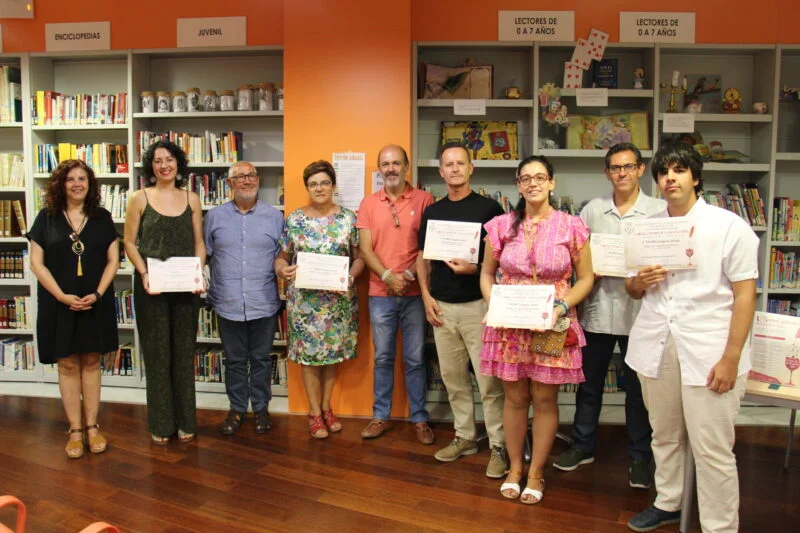 Entregados los premios de la V Bienal Literaria de la Uva Eva Beba en Los Santos de Maimona