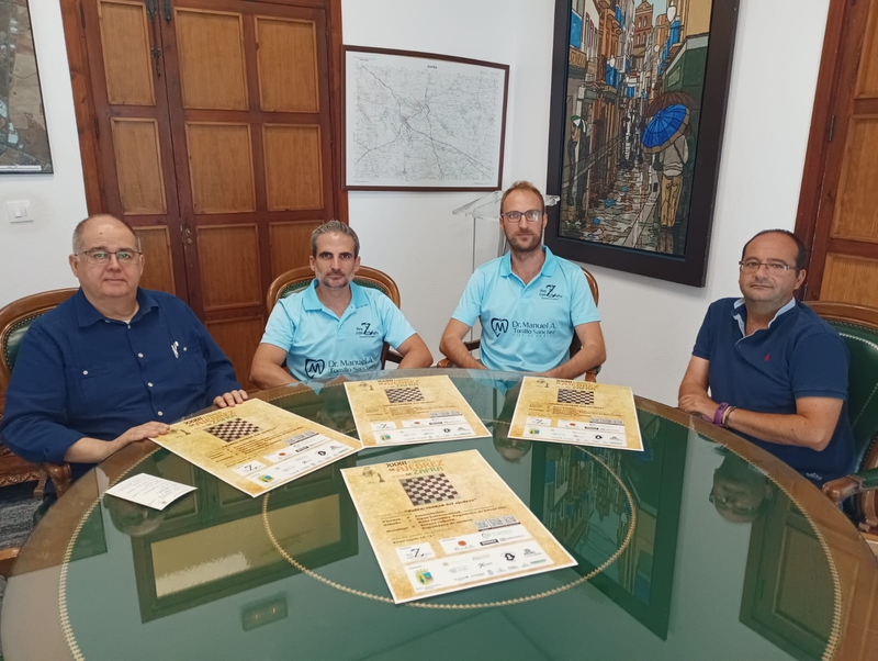 El XXXII Torneo de Ajedrez `Ciudad de Zafra se celebrará del 6 al 8 de octubre