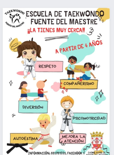 Abierto el plazo de inscripcin para la Escuela de Taekwondo de Fuente del Maestre
