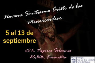 Los Cultos en Honor al Santsimo Cristo de las Misericordias irn del 4 al 14 de septiembre en Fuente del Maestre