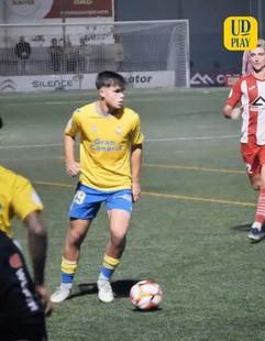 El fontanés Iñaki González debutó con el primer equipo de la UD Las Palmas en Copa del Rey