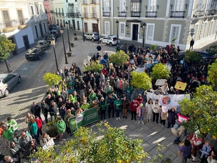 Más de 400 personas participan en Zafra en la I Caminata por las Diferentes Capacidades promovida por 9 centros locales