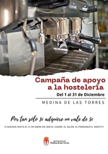 Arranca la campaña de apoyo a la hostelería en Medina de las Torres