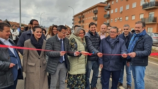 Inaugurado hoy el acondicionamiento del tramo de la carretera de la BA-070 de Almendralejo a Fuente del Maestre