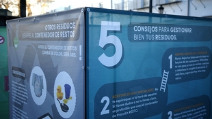 Una exposición itinerante de Promedio recorrerá Zafra y Los Santos de Maimona para incentivar el acierto a la hora de reciclar