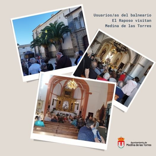 Más de 50 personas usuarias de El Raposo visitan Medina de las Torres