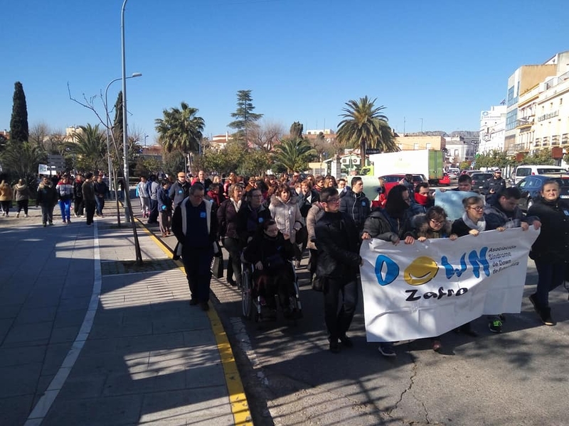 Down Zafra celebrará la Marcha por la Diversidad el jueves día 21 de marzo para conmemorar su día y reivindicar la inclusión laboral