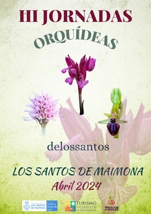 Los Santos de Maimona celebra en abril sus III Jornadas de las Orquídeas