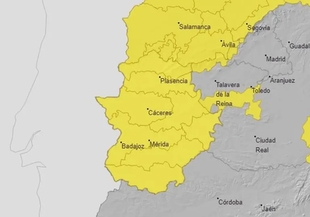 Activado el nivel de alerta amarillo para este miércoles 27 de marzo por lluvias y viento