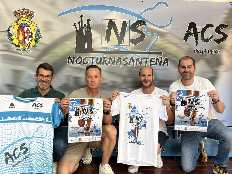 La Nocturna Santeña volverá a llenar de corredores calles de Los Santos de Maimona