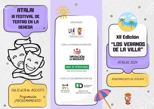 La XII edición del programa `Los Veranos de la Villa´ de Atalaya llega cargado de actividades culturales, deportivas y de ocio