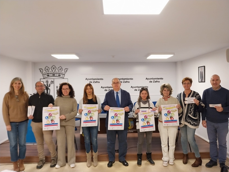 El 3 de diciembre a las 12 se realizará en Zafra la 2ª Caminata de las Diferentes Capacidades, que apuesta por la inclusión