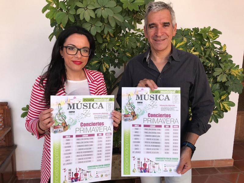 Los Conciertos de Primavera de los alumnos de la Escuela de Música serán del 21 de mayo al 19 de junio