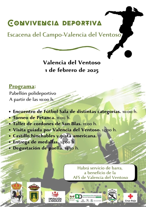 Los pueblos hermanos Escacena del Campo y Valencia del Ventoso disfrutarán de una convivencia deportiva