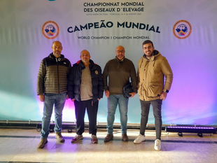 El canaricultor fontanés Alfonso Cuéllar oro y plata respectivamente en el Campeonato Nacional y el Mundial de Ornitología
