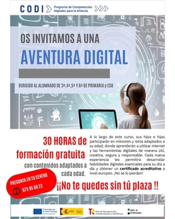 El programa Codi invita al alumnado de Los Santos de Maimona a participar en una aventura digital