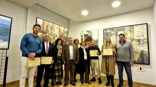 Celebrado en Fuente del Maestre el Acto de Entrega de Premios del III Certamen Internacional de Pintura José Gordillo