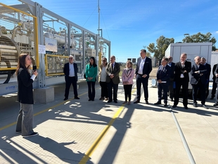 Inaugurada en Zafra una planta piloto de producción de energía renovable 