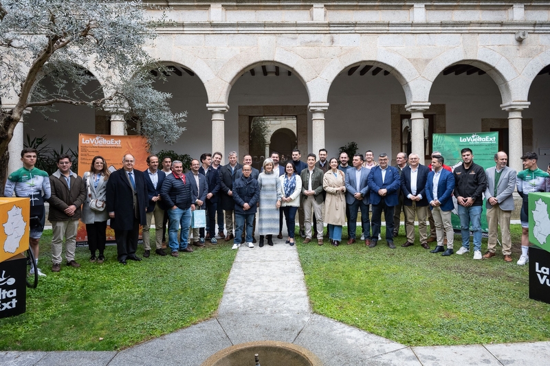 Los Santos de Maimona se prepara para acoger el final de la Vuelta Ciclista a Extremadura masculina el 16 de marzo