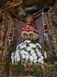 El Santísimo Cristo de las Misericordias de Fuente del Maestre bajará de su camarín con motivo del Año Jubilar 2025