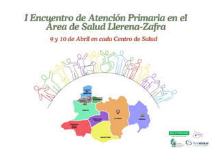 I Jornadas de Atención Primaria del área de salud Llerena – Zafra en la comarca durante el 9 y 10 de abril