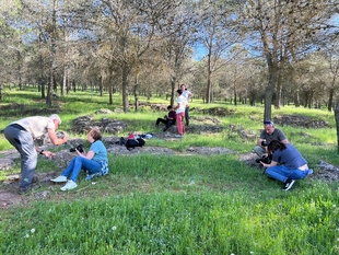 Las IV Jornadas de las Orquídeas de Los Santos continúan con el taller de fotografía creativa con cámaras