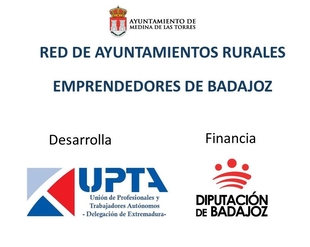 El Ayuntamiento De Medina De Las Torres entra a formar parte de la Red de Ayuntamientos Rurales Emprendedores de la provincia de Badajoz