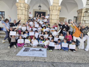 Quedada del grupo Urban Sketchers de Badajoz en Fuente del Maestre