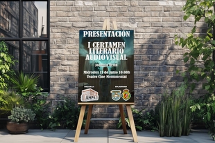 I Certamen Audiovisual `Joaquín Ortiz´ en Los Santos de Maimona organizado por la AMPA del Colegio Romero Muñoz