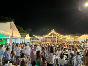 La Feria de Agosto de Los Santos de Maimona clausura tras un fin de semana de mucho público y animación