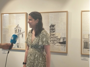 La arquitecta Tanit Monge muestra tres edificios santeños en una exposición colectiva en Ibiza
