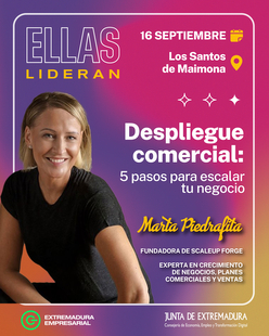 Los Santos de Maimona acoge una nueva edición del encuentro `Ellas Lideran´, centrado en estrategias de despliegue comercial