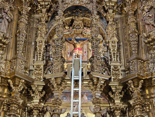 El Santísimo Cristo de las Misericordias de Fuente del Maestre bajará de su camarín este jueves 4 de septiembre