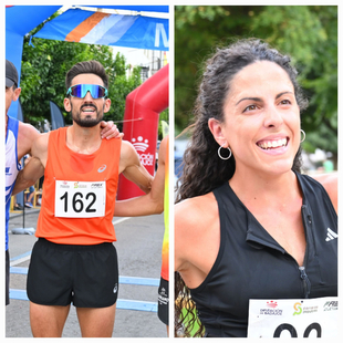 Los atletas fontaneses Félix Barrios y M. Carmen Chaves se proclaman campeones absolutos en el 44 Cross de la Feria de San Miguel de Zafra