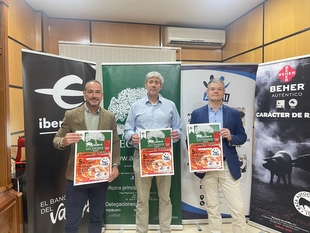 AECERIBER organiza la actividad `Jamones Solidarios´ a beneficio de Fundación ASMI en la Feria de Zafra