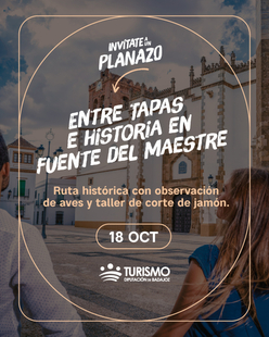 Este sábado se celebrará la actividad `Entre tapas e historia en Fuente del Maestre´