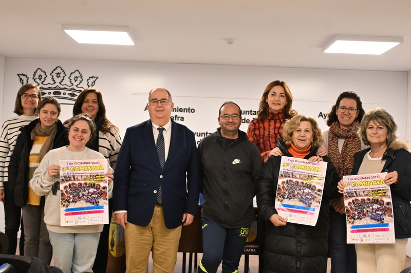 El 3 de diciembre será la III Caminata de las Diferentes Capacidades en Zafra para reivindicar que la inclusión es de todos