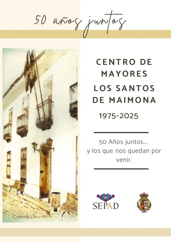 El Centro de Mayores de Los Santos de Maimona celebra este jueves el acto central de su 50 aniversario