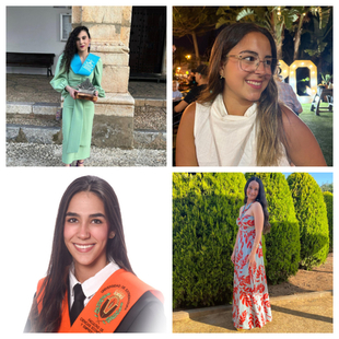 Las fontanesas Sandra Perales, Marta Cuadrado, María Cordero y Lucía Gómez premios a la excelencia académica de la UEX y Junta de Extremadura