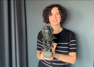 La productora fontanesa Mónica Gallego ganadora de un Goya con la película `Gilbert´