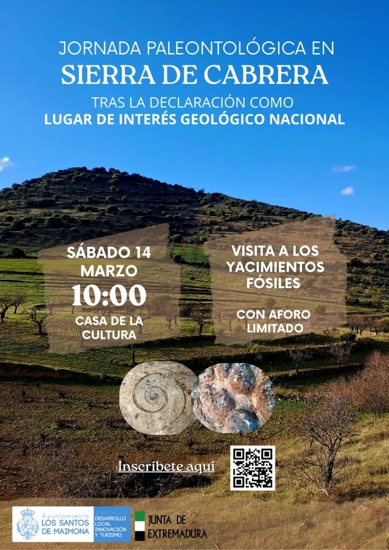 Los Yacimientos Fósiles de la Sierra de la Cabrera en Los Santos, declarados Lugar de Interés Geológico